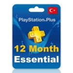 گیفت یکساله پلاس اسنشال Psn Plus Essential
