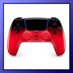 دسته بازی دوال سنس DualSense Techno Red برای PS5 - قرمز مشکی