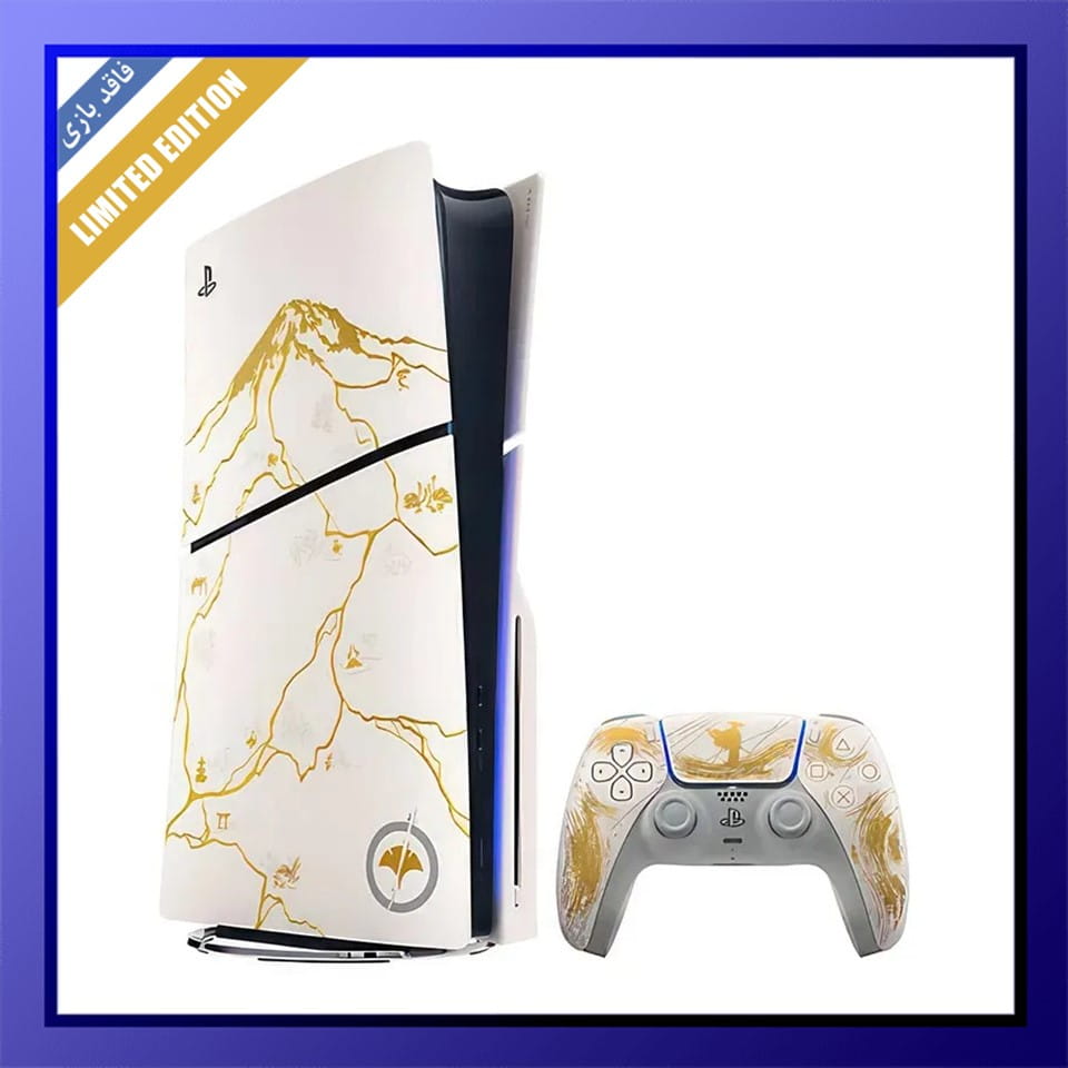 Slide50 کنسول بازی پلی استیشن 5 اسلیم (PS5 Slim Standard Edition) باندل Ghost of Yotei Gold Limited Edition - تصویر 1